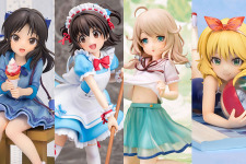 『アイドルマスター シンデレラガールズ』フィギュアが再販へ！腹チラする「遊佐こずえ」や水着姿の「櫻井桃華」など全4種