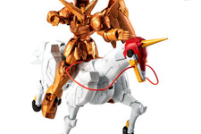 「機動武闘伝Gガンダム」より黄金色に輝く「マスターガンダム（明鏡止水Ver.）」が立体化！騎乗可能な馬型機動兵器「風雲再起」も同時展開 画像