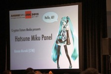 【アニメエキスポ2013】初音ミク英語版　米国アニメエキスポでも発表イベント　英語で活躍するボカロP登場に期待