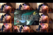 ひとりで熱唱する、アカペラゲームミュージックの新作『ファイナルファンタジー VII』のファンファーレがやっぱり美声 画像