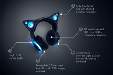 ネコ耳ヘッドホン「Axent Wear」のプロトタイプが登場！機能は当初の予定通りに 画像