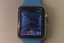 Facebook開発者、「Apple Watch」でFPS『Doom』を起動させる 画像