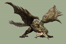 飛竜種「雌火竜リオレイア」がいよいよその姿を・・・『モンスターハンター 3』最新情報 画像