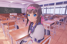 【レポート】紳士ゲー『ぎゃる☆がんVR』ついにお披露目！窓に挟まった美少女を後ろから覗いてみた 画像