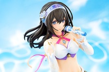 「デレマス」よりスタイル抜群な「鷺沢文香」水着フィギュアが登場、“紺碧の境界”衣装で立体化 画像