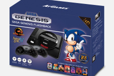 海外版メガドライブ新型「Sega Genesis Flashback」発表―ソフト80本以上内蔵、携帯機も【UPDATE】 画像