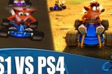 シリーズ最新作『クラッシュ・バンディクー レーシング - ブッとびニトロ！』PS1からの進化がわかる比較映像 画像