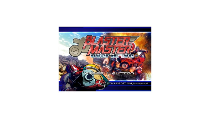 BLASTER MASTER OVERDRIVE