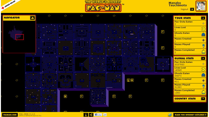 自分だけのパックマンを作ろう「World's Biggest Pac-Man」 