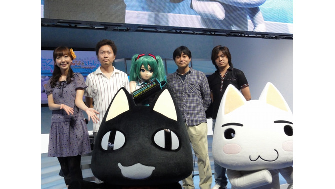 【TGS 2012】ミクとトロクロぽっぴっぽー！『初音ミク-Project DIVA- f』が『みんなといっしょ』とコラボ