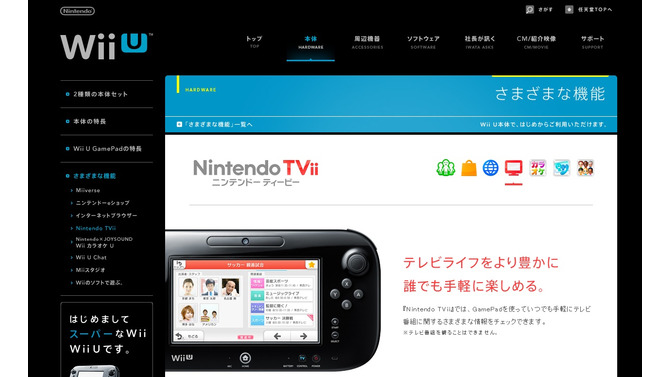 『Nintendo TVii』