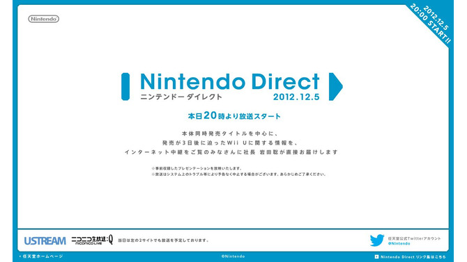 Nintendo Direct 2012.12.5