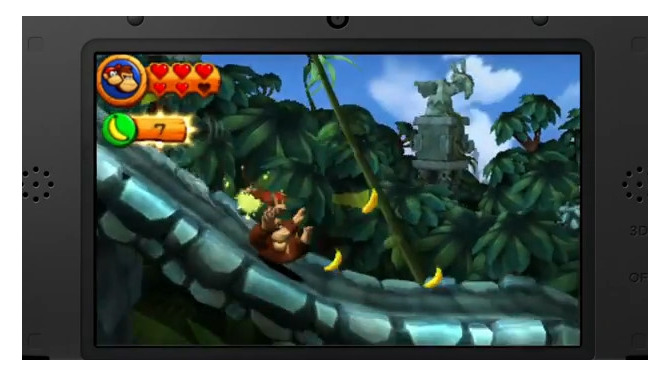 【Nintendo Direct】『ドンキーコング リターンズ3D』発売日決定、3DS版は新コースも追加