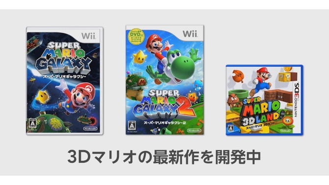 Wii U新作『マリオカート』と『3Dマリオ』、今後数ヶ月以内に？