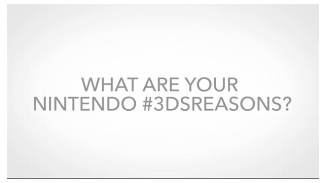 英国任天堂、3DSが好きな理由を問いかける「3DSreasons」キャンペーンを実施中