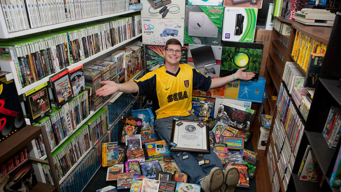 ギネスにも登録された11000本超のゲームコレクション、競売にて75万ドルで落札へ