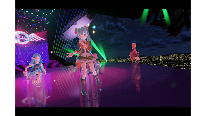 「AKB0048」のライブシーンと「アクエリオン」のメカシーンが融合した「Project Morpheus」向けデモがTGS2014に出展