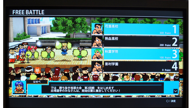 【TGS 2014】キャラはフルドット絵、背景はフル3D！PS3版『ダウンタウン熱血行進曲』開発者インタビュー