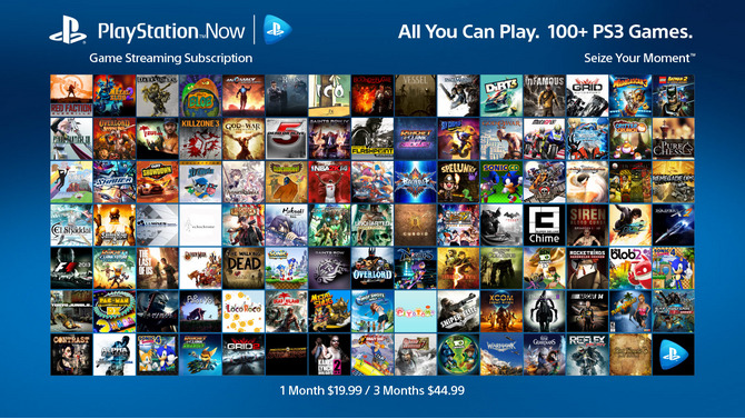 PS4向けPS Nowが海外で1月13日よりスタート、100以上のPS3ゲームがラインナップ