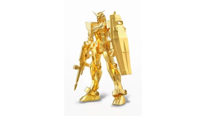 2,000万円の純金製「ガンダム」発売決定…銀製やプラチナカードも