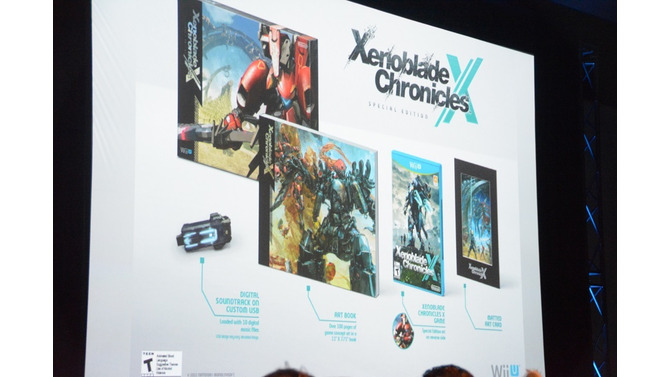 【PAX Prime 2015】北米版『ゼノブレイドクロス』スペシャルエディションが発表、特製USBメモリなど豪華特典満載