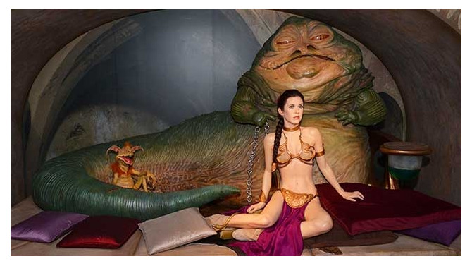 『スター・ウォーズ』レイア姫のビキニ衣装-(C)Getty Images