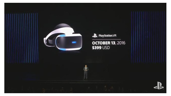 PlayStation VR、米国での発売日が10月13日に決定！