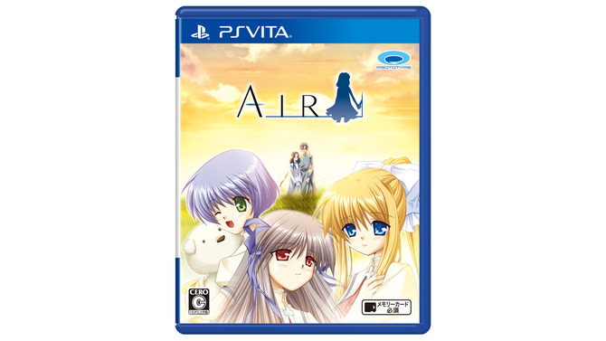 『AIR』OPムービーやPS Vita版の特徴が公開、外伝小説「初空の章」がビジュアルノベル化されて収録