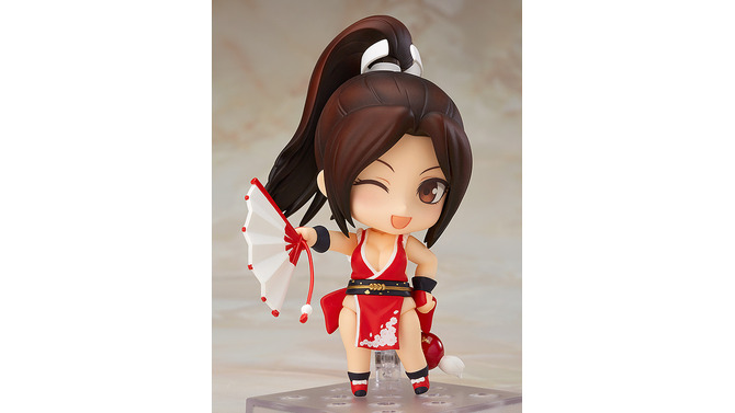 『KOF XIV』「ねんどろいど 不知火舞」予約開始、デフォルメフィギュアながらセクシーな仕上がりに