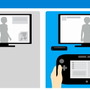 Wii U GamePadを用いることで表示を分けることができる