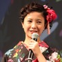 【フォトレポート】吉高由里子さんの着物姿がまぶしかった、ディー・エヌ・エー新ロゴ発表会