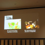 Kinect Fusionによってスキャンされた画像です。右の画像にはテクスチャ処理が施されています
