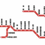 東京メトロ丸ノ内線・路線図