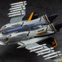 ハセガワから「1:72スケール VF-25F/S メサイア」が登場、アルト機F型とオズマ機S型の選択式