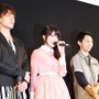 劇場版「青鬼」の舞台挨拶にて、AKB48・入山杏奈の笑顔が飛び出す ─ 「7000人だと立ち見がいっぱいですね」