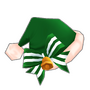 限定SRサンタ帽子(緑)