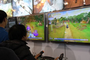 【G-STAR 2013】Sports＋Game！様々なデバイスとスポーツ用品を繋げるAmusewayブースレポート ― 対応ゲームにはケロロ軍曹の姿も 画像