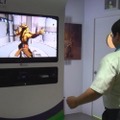 『Kinect スター・ウォーズ』プレイ中はこんな感じです