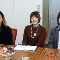 イニスの新人3名。左から志度谷昌平氏、多田野友紀さん、永井裕也氏