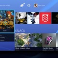 PS4ユーザーインターフェースの最新画像が公開、起動時の音を収録したショート映像も