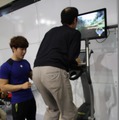 【G-STAR 2013】Sports＋Game！様々なデバイスとスポーツ用品を繋げるAmusewayブースレポート ― 対応ゲームにはケロロ軍曹の姿も