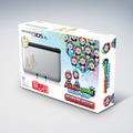 銀色3DS LLと『マリオ&ルイージRPG4 ドリームアドベンチャー』バンドルセット