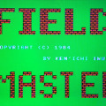 『FIELD MASTER』タイトル画面