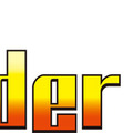 『3D サンダーブレード』タイトルロゴ