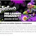 北米ユーザー対象にMiiverseで”イカした『スプラトゥーン』イラストイベント”が開催