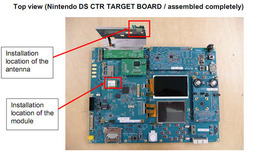 3DSの基板写真がリーク、噂通りシャープの3D液晶ディスプレイを採用？ 