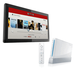 Netflix、WiiとPS3でより便利なオンライン映像レンタルを実現