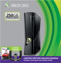Xbox 360 250GB Racing Bundle 