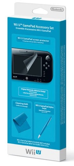 任天堂、Wii Uゲームパッド保護フィルム＆タッチペンセット販売 ― 海外では既に予約開始