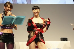 【TGS 2012】カプコンの完全新作『忍者アームズ』、ゲストの森下悠里さんがセクシーすぎる！